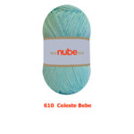 610 celeste bebe Silk