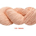 115 - Salmon Cotton Grueso
