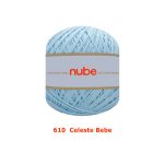 610 - Celeste Bebe Nube Cotton Fino
