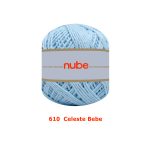 610 - Celeste Bebe Nube Cotton Grueso