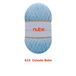610 - Celeste Bebe Nube Soft 3/16